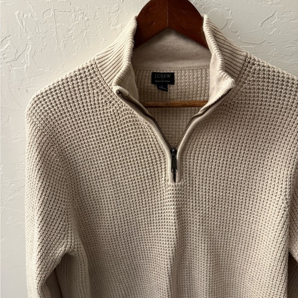 J. Crew Factory Men's Quarter Zip Sweater - Picture 3 of 5